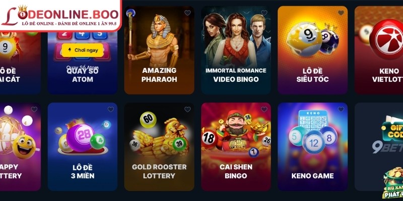 Thưởng thức kho game hấp dẫn