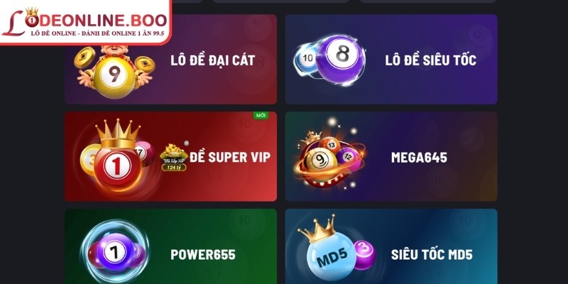 Khám phá nhiều tựa game nổi bật tại lô đề Dabet