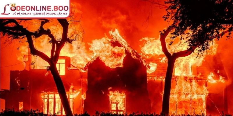 Chiêm bao gặp biển lửa kèm khói đen dày đặc